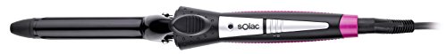 Solac - Tenacilla rizadora de pelo Curl Expert Lisse | Rizador con recubrimiento cerámico | Diámetro 19mm | Temperatura máxima 180ºC |...
