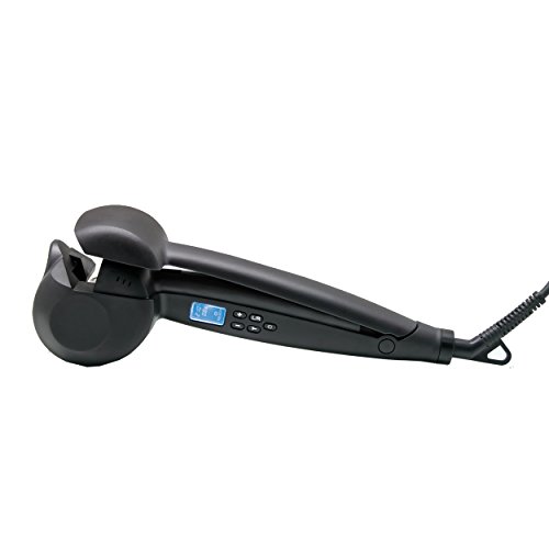 Perfect Beauty Hamer Curly Hair - Rizador automático profesional, color negro