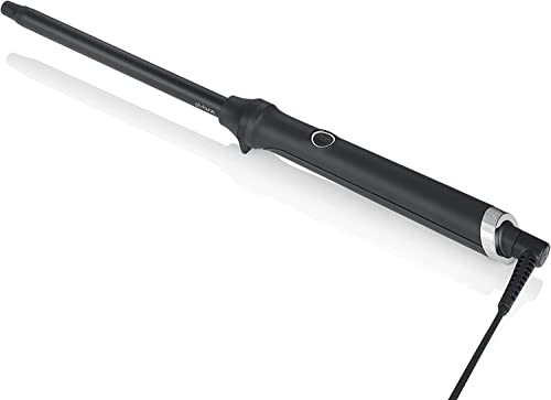 ghd curve thin - Rizador de pelo profesional fino para crear rizos muy definidos, tecnología con calentador PTC 185º, color negro