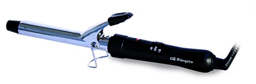 Orbegozo PL 1100 - Rizador de pelo, regulador de temperatura, indicadores luminosos de encendido, pinza para pelo, cable extra largo con...